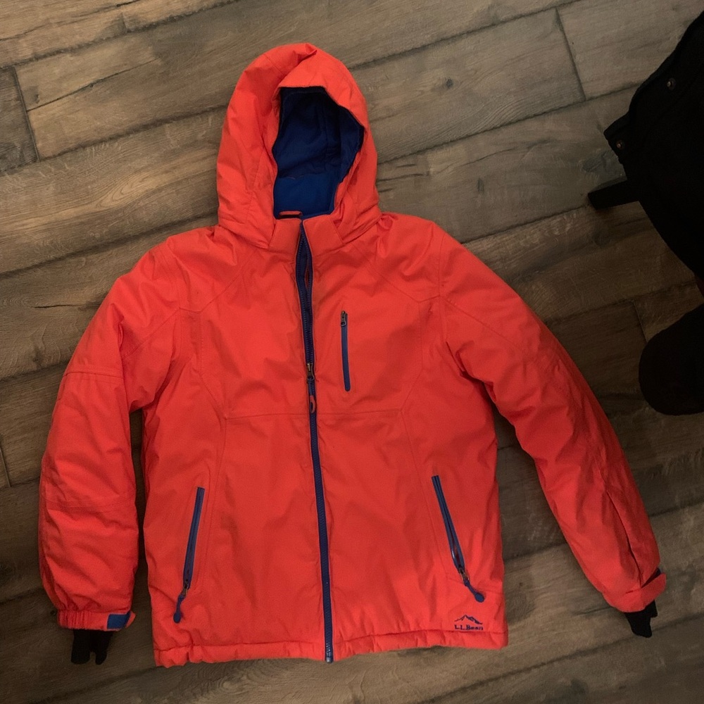 Ll bean lightly used winter jacket